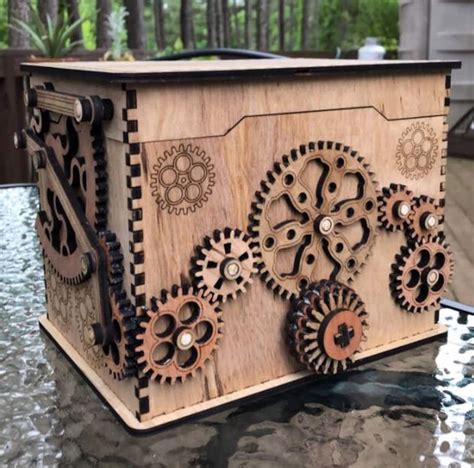 Mechanical Puzzle Box 